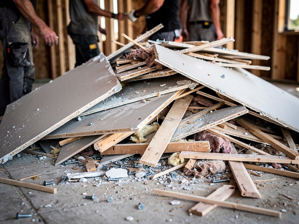 Construction Debris Removal in Central Florida